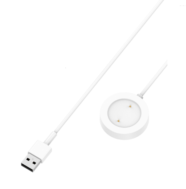 Зарядний пристрій DK кабель (1m) USB для Xiaomi Haylou Solar LS04 (white)