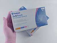 Нитриловые розовые Medicom SafeTouch Extend Pink