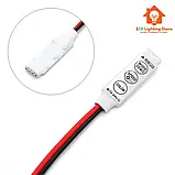RGB контролер 6A mini, 12-24V, керування на корпусі, для світлодіодної RGB стрічки, 3 канали по 2А,, фото 2