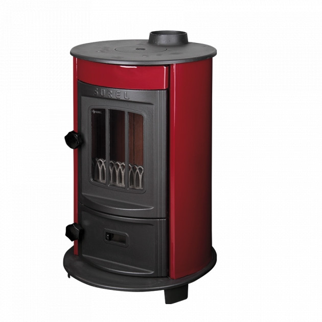 Опалювальна турбо піч Duval EM-5128 (з варильною поверхнею), фото 1