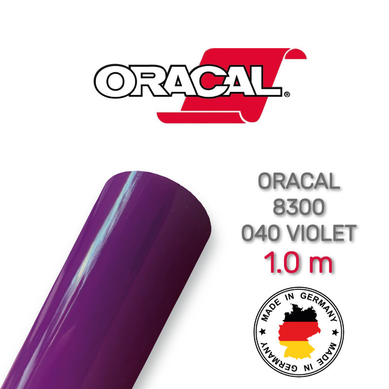 Плівка вітражна Oracal 8300 040 Violet 1.0 m