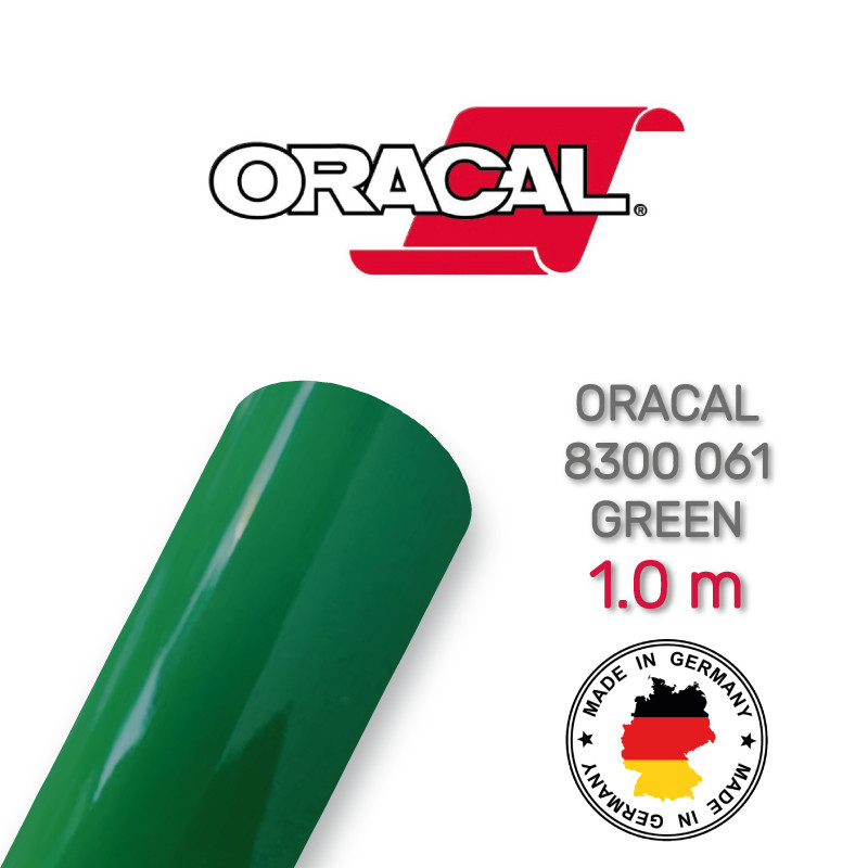 Плівка вітражна Oracal 8300 061 Green 1.0 m