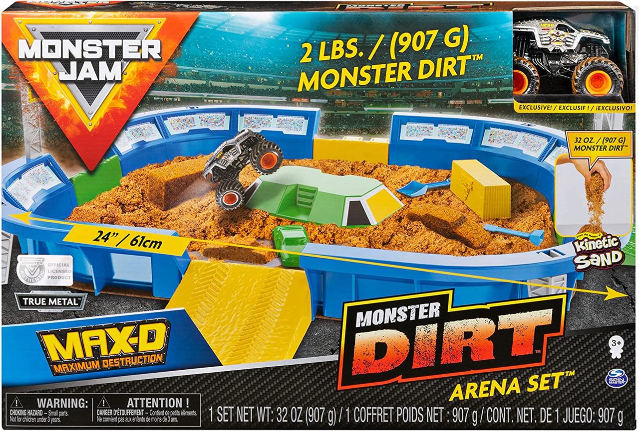 Трек для монстр-траків Арена з кінетичним піском Dirt Arena Monster Jam 6046704
