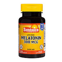 Sundance Vitamins Low Dose Melatonin 300 mcg (120 Tablets)