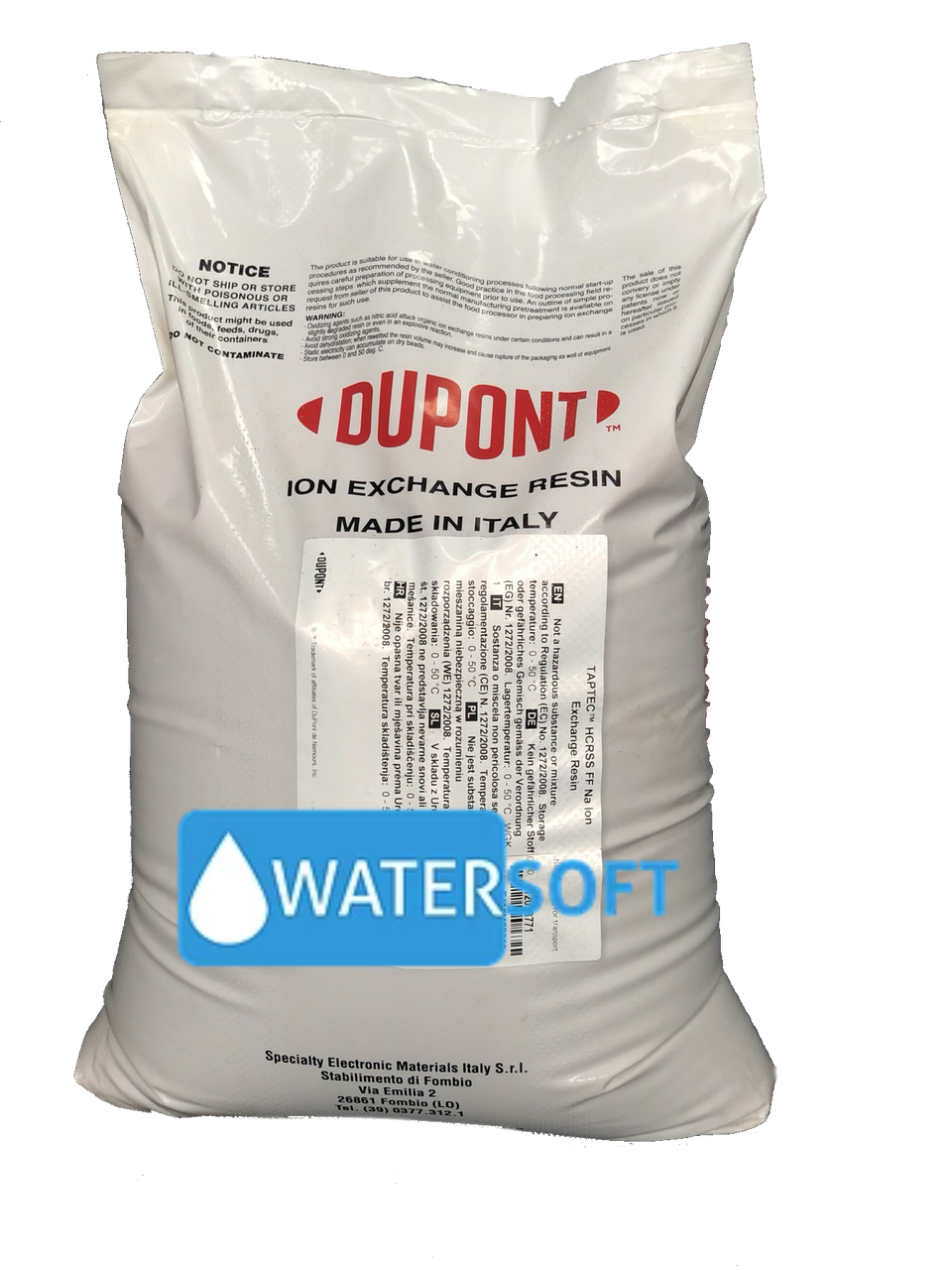 DOWEX HCR-S/S Dupont Taptec фільтруючий матеріал для пом'якшення води. Катіоніт в фільтр пом'якшувач