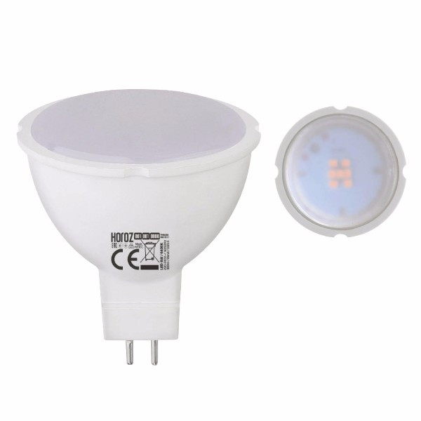 Лампа світлодіодна FONIX 6W-220V-GU5.3, холодного білого світла 6400K