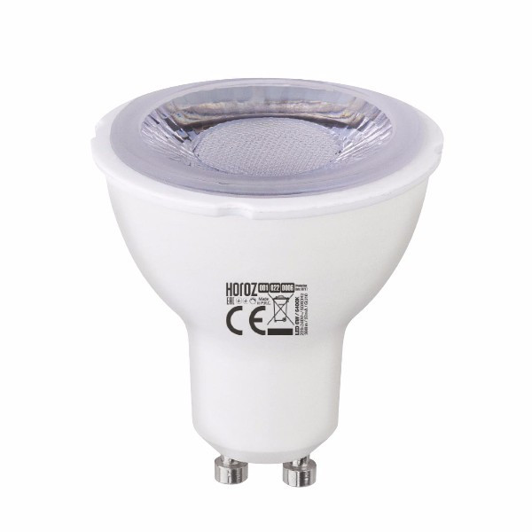 Лампа світлодіодна под диммер VISION 6W GU10, Horoz Electric Туреччина (Нейтральний білий 4200К)