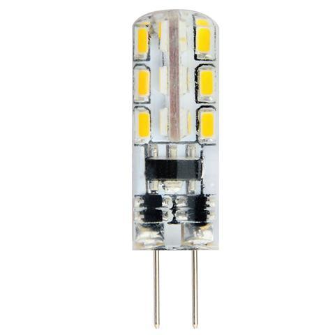 Лампочка світлодіодна G4-DC12V 1.5W 2700К (білий теплий). Horoz Electric "MIDI"