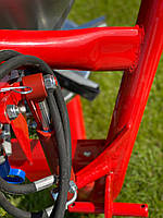 Розкидач мінеральних добрив навісний Jar-Met 300 л, фото 6