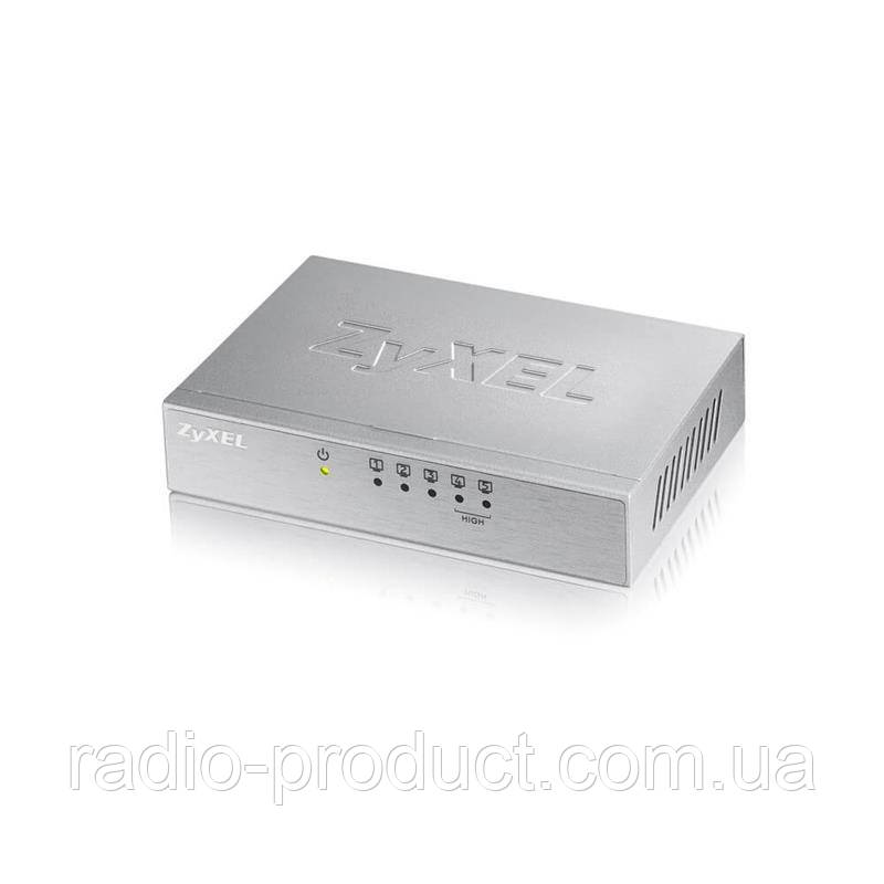 Комутатор ZYXEL ZYXEL ES-105A v3 (ES-105AV3-EU0101F) - фото 1 - id-p1664186707