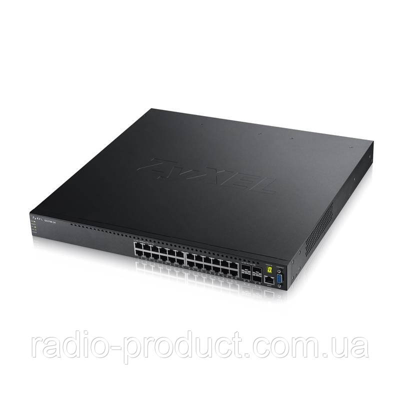 Комутатор ZYXEL GS3700-24 (GS3700-24-ZZ0101F) (24xGE, 4xSFP, L3 Lite)