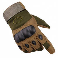 Перчатки тактичні повнопалі Oakley M, олива