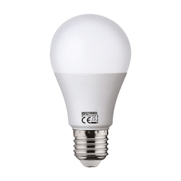 Лампочка під димер E27 10W 3000K (білий теплий). Horoz Electric "EXPERT"