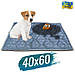 Пелюшка для собак багаторазова 40х60 см. сіра, фото 3