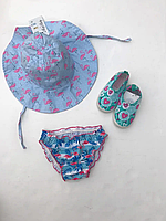 Красивые плавки для девочки Keyzi Польша BABY Розовый ӏ Пляжная одежда для девочек 98