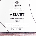 Тональна основа з матуючим ефектом Bogenia Velvet 30 мл BG602, № 001, фото 4