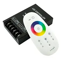 RGB контроллер 30A, 12-24V, с пультом RF, для светодиодной RGB ленты, 3 канала по 10А