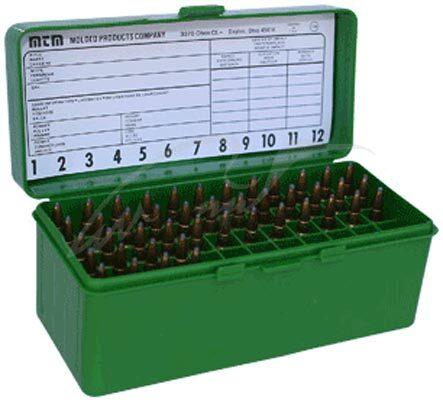Кейс (коробка) МТМ RM-60 для патронів кал. 308win, 243win, 308win (7.62/51) на 60 шт
