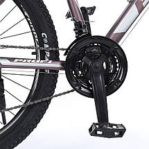 Спортивний велосипед 26 дюймів Profi G26PHANTOM A26.1 Чорно-сірий, фото 5