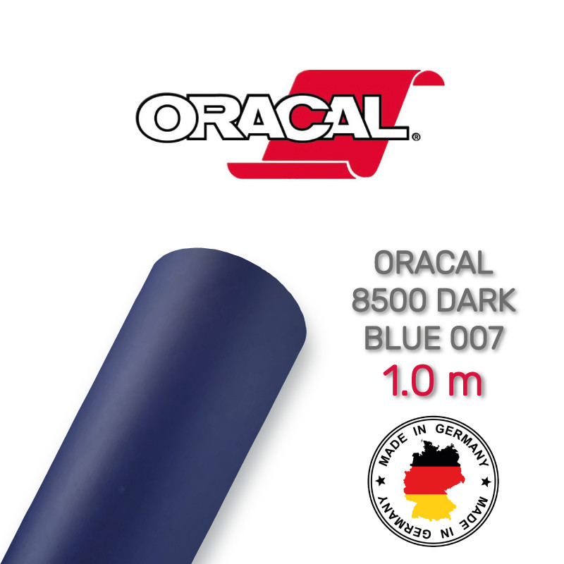 Oracal 8500 Dark Blue 007 1.0 m (Світлорозсіювальна темно-синя плівка)