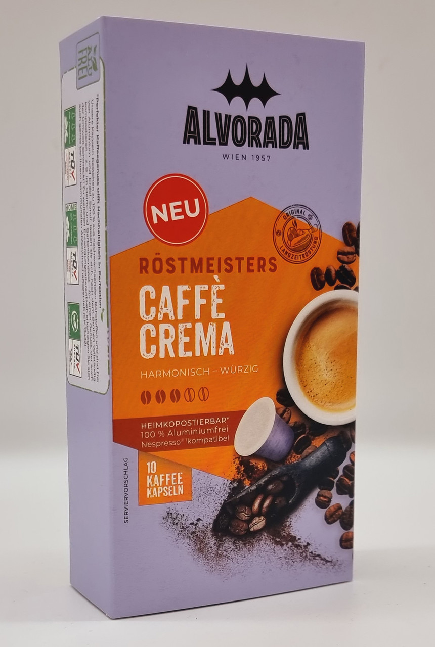 Кава в капсулах Alvorada NESPRESSO Caffe Crema 10 шт.