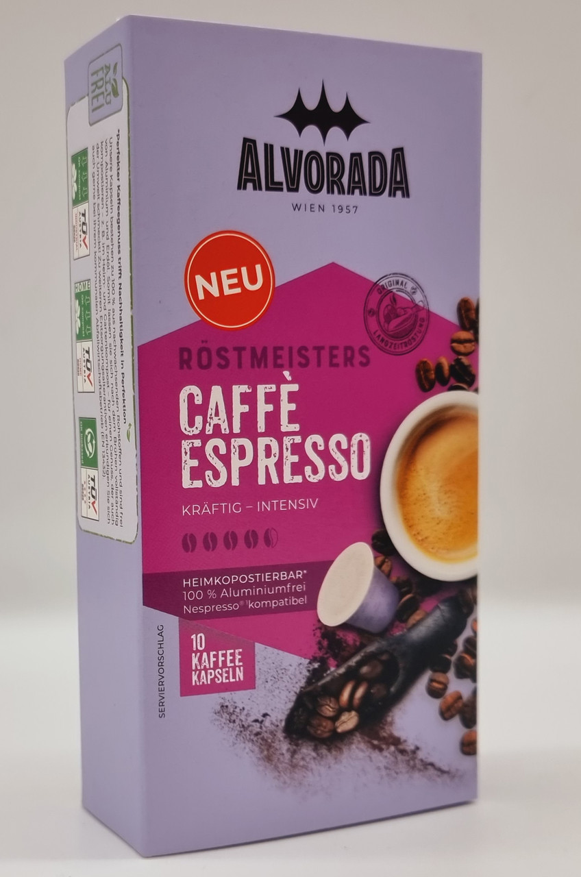 Кава в капсулах Alvorada NESPRESSO Caffe Espresso 10 шт.