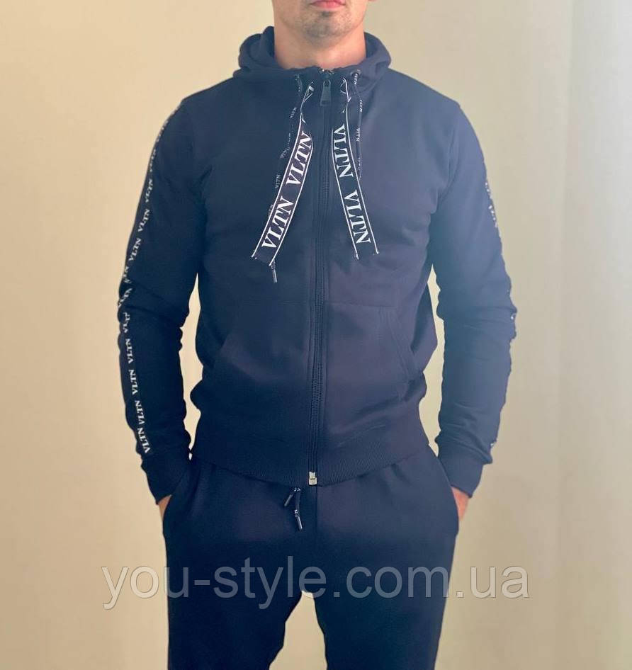 Чоловічий спортивний костюм Valentino Темно-синій 15002