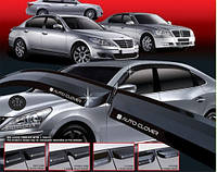 Дефлекторы окон (ветровики) Hyundai Santa Fe 2012-> 4шт (korea)