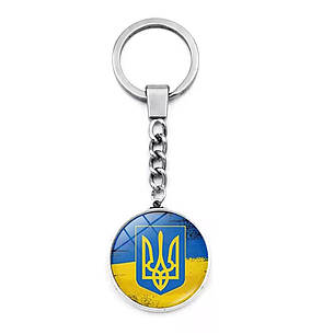 Брелок для ключів Герб Original Блакитний/ Жовтий (36912), фото 1