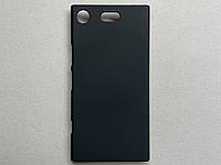 Sony Xperia XZ1 Compact чехол (бампер, накладка) чёрный, матовый, пластик