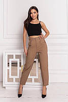Шикарные женские брюки Ткань "Джинс Бенгалин" 48, 50 размер 48
