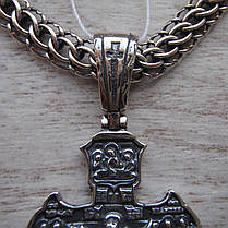 Срібний хрест з розп'яттям, 6 грам, фото 3