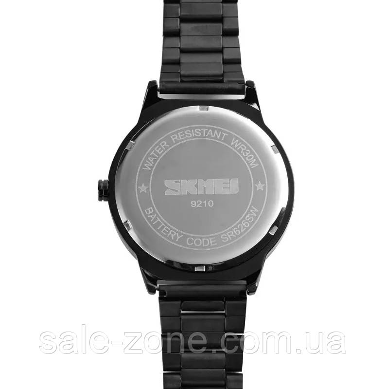 Мужские наручные часы Skmei 9210 черные - фото 3 - id-p1664245605