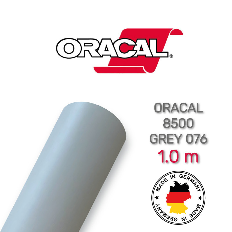 Oracal 8500 Grey 076 1.0 m (Світлорозсіювальна сіра плівка)