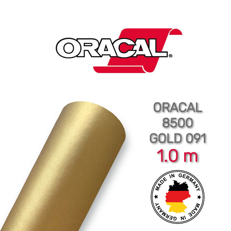 Oracal 8500 Gold 091 1.0 m (Світлорозсіювальна золота плівка)