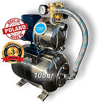 Насосная станция нержавейка GRANDWATER  JET 100S 1.1 кВт гарантия 3 года