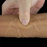 Фалоімітатор Dual Layered Platinum Silicone, фото 9