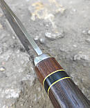 Ніж фіксований Тигр, 65х13, палісандр, фото 2