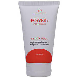 Потужний пролонгатор із бензокаїном Doc Johnson Power+ with Yohimbe Delay Cream For Men, 56 мл.