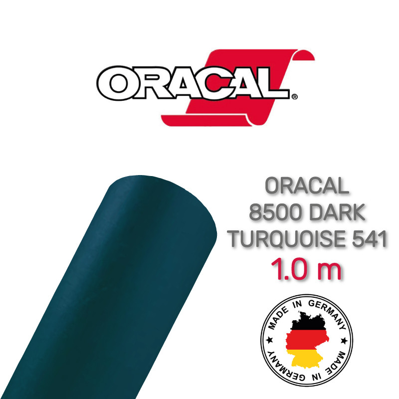 Oracal 8500 Dark Turquoise 541 1.0 m (Світлорозсіювальна темно-біла плівка)
