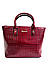 Сумка жіноча з екошкіри бордова, фото 2
