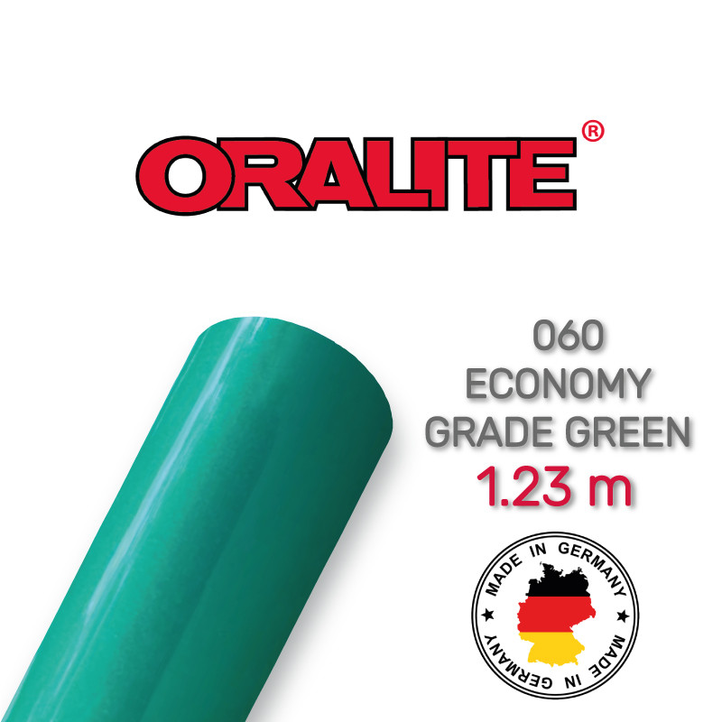 Світловідбиваюча зелена плівка (економ) - ORALITE 5200 060 Economy Grade Green 1.235 м
