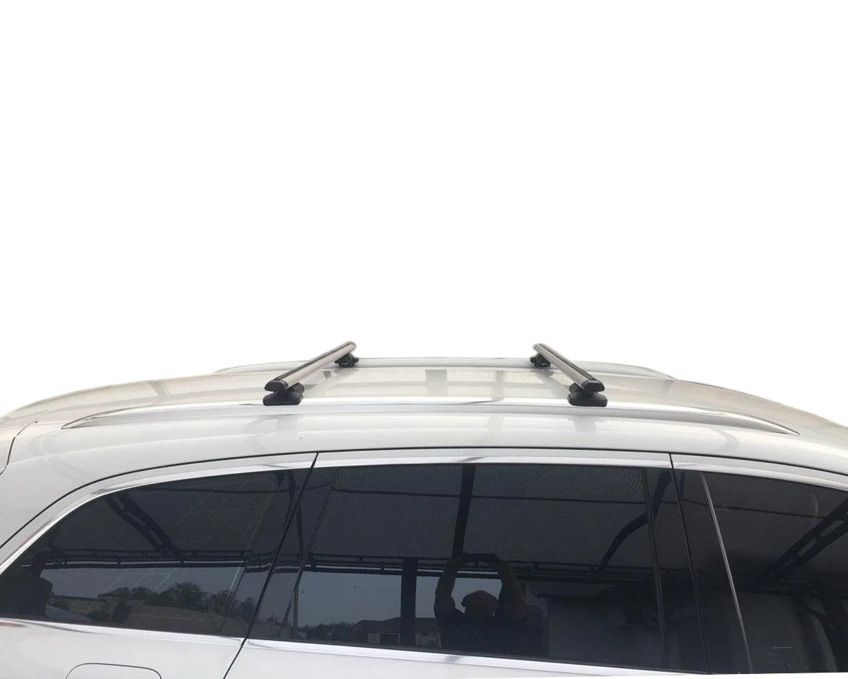 Багажник на крышу Mitsubishi Outlander 2014- на интегрированные рейлинги - фото 4 - id-p1664262192