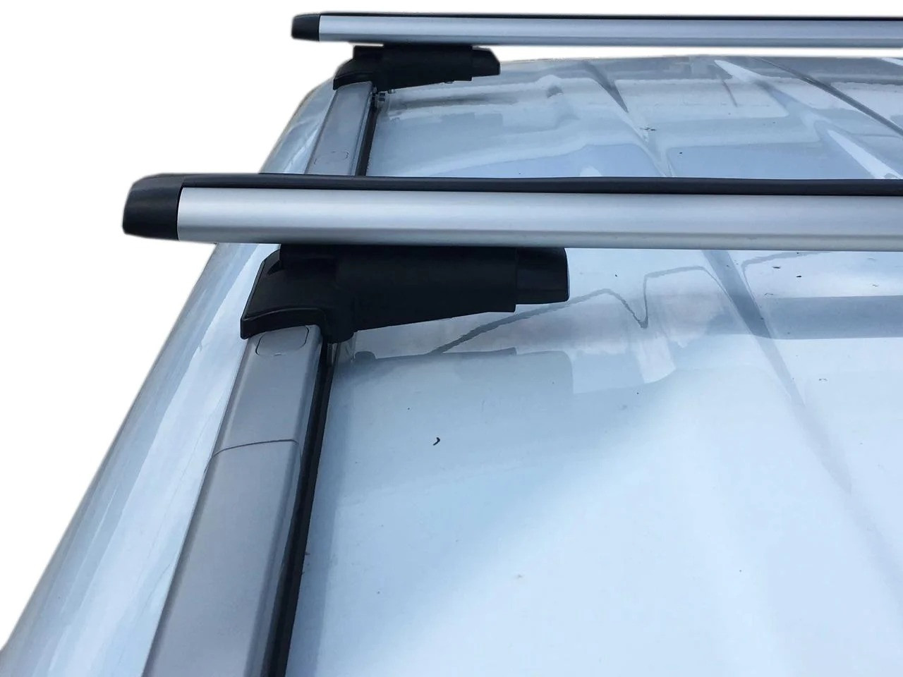 Багажник на крышу Mitsubishi Outlander 2014- на интегрированные рейлинги - фото 6 - id-p1664262192