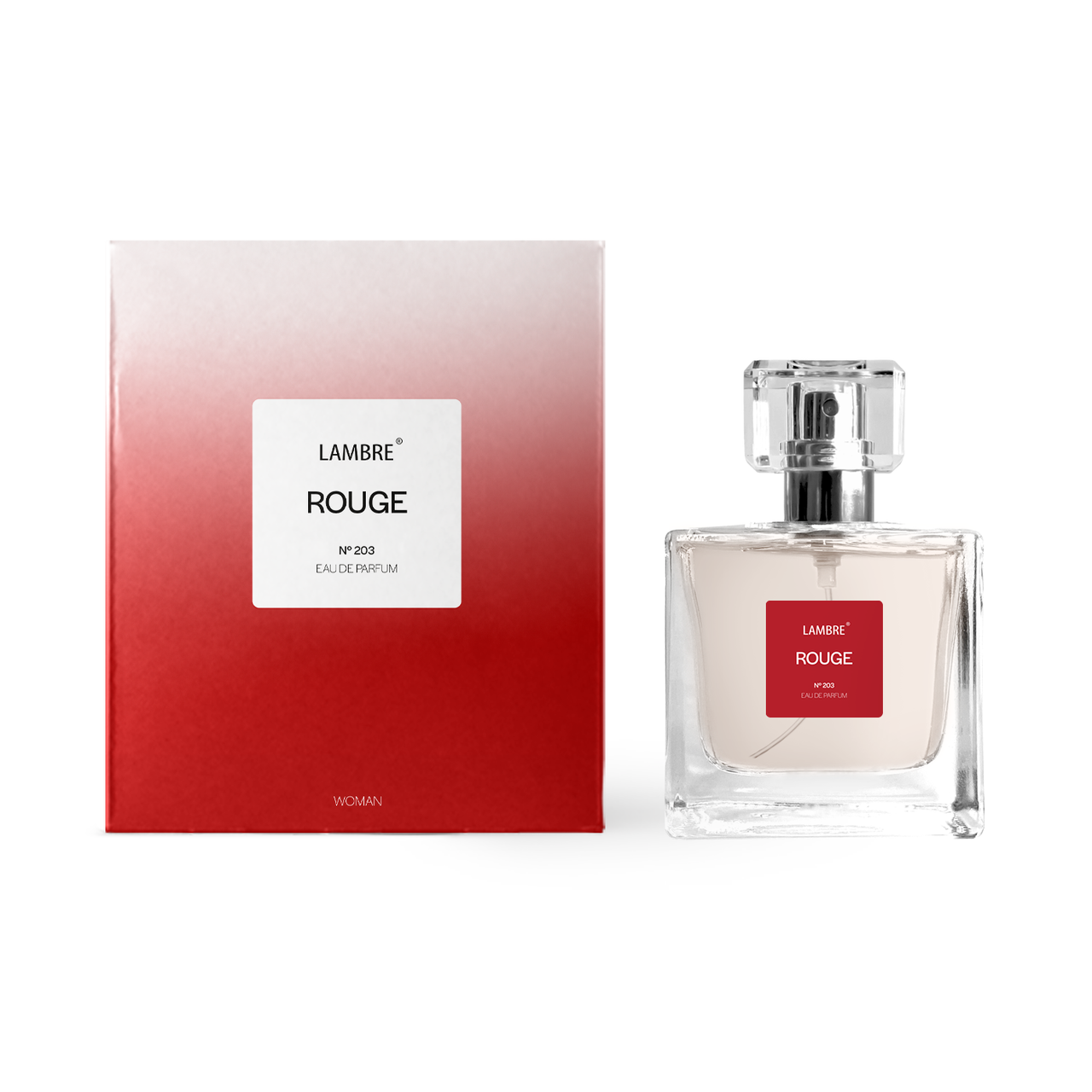 Парфумована вода 50 мл No 203 ROUGE, Nina Rouge