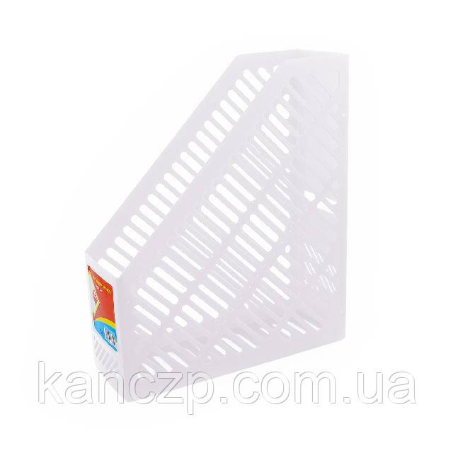 Лоток для паперу пласт.верт.; 250*85*295мм; кол. прозорий; арт. KL0916-B; KLERK