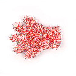Рукавиця для миття мікрофіброва - MaxShine Double Side Bear Wash Mitt червоно-сірий (1130005W)