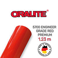 Светоотражающая красная пленка (инженерная премиум) - ORALITE 5700 Engineer Grade Premium Red 1.235 м