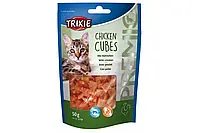 Лакомство для котов (Трикси) TRIXIE Premio Chicken Cubes Куринные кубики 50г