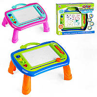 Игровой столик для рисования Color WordPad (2 цвета, доска 21см, 4 магнита, в коробке) 009-2032